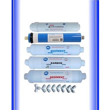 Membranlı-Ihlas Aura Cebilon-Silver-Plus-Platinum ve Tüm Kapalı Kasa Su Arıtma Cihazı Filtresi