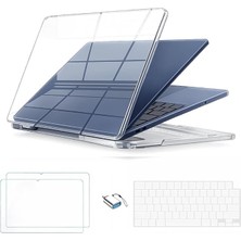 Macbook Neo 13INÇ A18 Pro A3404 ile Uyumlu Kılıf +2ADET Ekran Koruyucu +Otg +Klavye Koruyucu Şef
