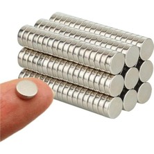 Magnet 200 Adet 3 x 1,5 mm Çap: 3 Mm, Kalınlık: 1,5 mm Yuvarlak Neodyum Mıknatıs