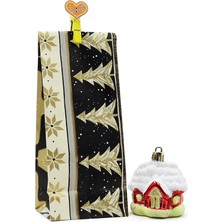 Yılbaşı Temalı Hediyelik Kese Kağıdı (10'lu Paket)