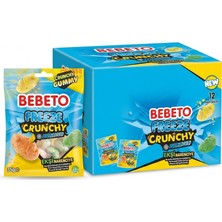 Bebeto Freeze Crunchy Candy Ekşi Narenciye 12 Adet