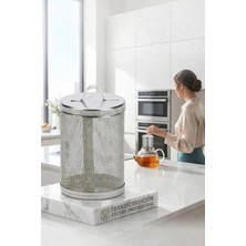 Çelik Bitki Çayı ve Siyah Çay Demleme Süzgeci - Filtreleme Tüpü 721582