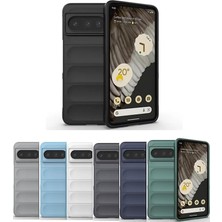Google Pixel 8 Pro Miami Serisi Darbeye Dayanıklı Silikon Kılıf - AL3420 (Yeşil)