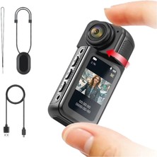 For-X Xbc-01 Taşınabilir Body Kamera , For-X Xbc-01 2.7k Ultra Hd Mini Wi-Fi ve Body Kamera