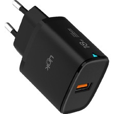 C304 18W Qc3.0 USB Şarj Adaptörü Siyah