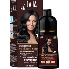 (Black) Saç Pigment Şampuanı 1.0 | 300 ml & Vitamin Içerikli