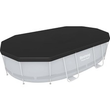 14' x 8'2"/4,27M x 2,50M Oval Havuz Örtüsü