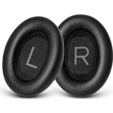 Bose ile Uyumlu Quietcomfort 45 (QC45) & Quiet Comfort Se (Qc Se) Için Suni Deri Kulaklık Pedi Haf