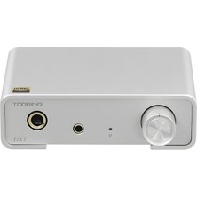 Audio Dx1 AK4493S Desktop Dac ve Headphone Amplifier, Silver, Dac ve Kulaklık Amplifikatörü
