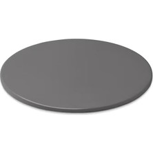 Pizza Taşı – Büyük (Ø 36 Cm), Sırlı Kordierit Barbekü Pizza Taşı, Hızlı Isınır ve �