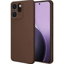 Zemira Home Newface Oppo Reno 14F First Silikon - Kahverengi