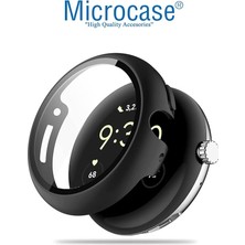 Google Pixel Watch Önü Kapalı Silikon Kılıf AL3173 (Gümüş)
