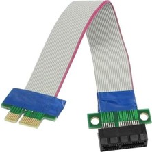 5146 Pcı-E Express 1x Dişi Erkek Riser Yükseltici 20 cm Uzatma Kablosu Kablo
