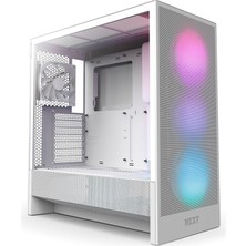 H5 Flow Rgb 2024 - Kompakt Atx Mid-Tower Pc Oyun Kasası - Yüksek Hava Akışı - F360 Rgb Çekirde