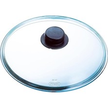 4937234 Tencere/tava Için Cam Kapak, 28 Cm, Şeffaf