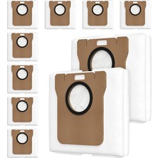 X10+ / X20+, X20 Pro/max Için 10 Adet Toz Torbası, Dreame L20/L10S/L10/L10S PRO/L50 Pro Ultra, L20