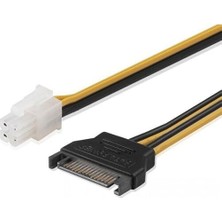 cm 15 Pin Erkek Sata To 4 Pin Kablo 15 Pin Sata To 4 Pin 12V Power Kablo