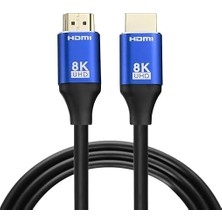8k HDMI Kablosu, Ultra Hd 1.5 Metre – Yüksek Hızlı, Tv, Monitör, Oyun Konsolu ve Ev Sinema Sis