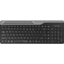A4 Tech FBK25 (Q) Türkçe Fn-Multimedya Bluetooth & 2.4ghz Nano Kablosuz Klavye, Siyah