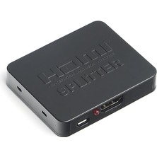4K Ultrahd 1 Giriş 2 Çıkışlı HDMI Splitter (Sinyal Çoğaltıcı) (DK-HD-SP1X2)