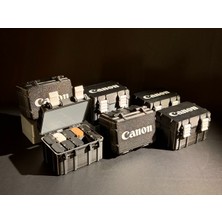 3D Snaxx Lpe6 / LPE6N Uyumlu 10'lu Pil Saklama Kutusu – Fotoğraf Makinesi Batarya Taşıma ve Koruma Çantası (10X12X9 Cm)