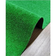 x 1 Metre Çim Halı 7 mm Bahçe Yapay Sunni Dekoratif Çim Halı Yeşil Balkon Çim Halı -