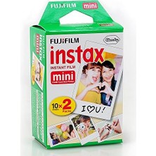 20 Yaprak Fuji Instax Mini Instant Film FOR90 7s 8 10 20 25 50S 50I Sp1