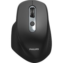 SPK7818 3200 Dpı 8 Tuşlu Dual Mod Bluetooth ve 2.4g Kablosuz Ergonomik Sessiz Mouse Siyah