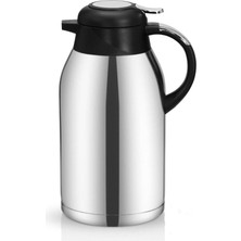 2.5 Litre Iç ve Dış 304 Kalite Paslanmaz Çelik 25 Bardak Çay Termosu