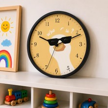 Defka Neon Renkli Canlı Çocuk Odası Duvar Saati