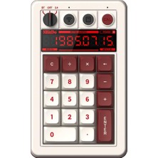 Retro 18 Mechanical Numpad, Supports Calculator Mode, Bluetooth/2.4g/wired Numpad For Windows And An