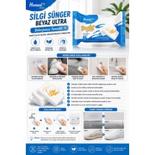 Homm Life Homm Clean Silgi Sünger Beyaz Ultra