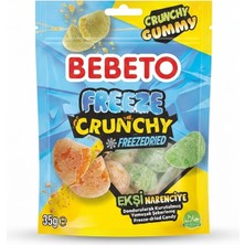 Bebeto Freeze Crunchy Candy Ekşi Narenciye 3 Adet