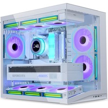 Li O11 Dynamic Mini V2 Beyaz Mid Tower Atx Kasa (G99.O11DMIV2W.00)
