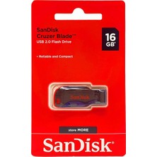 Cruzer Blade 16GB USB 2.0 Flash Bellek - SDCZ50-016G-B35