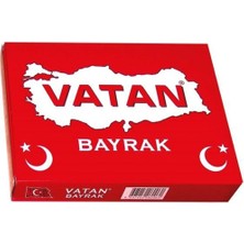 Sanat Türk Bayrağı 20X30 cm 10 Lu (1 Paket 10 Adet)