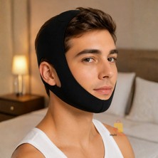 Multi Trendy Horlama Önleyici Bant Lastikli Ayarlanabilir Horlama Bandı Çene Kapatma Bandajı Uyku Bandı