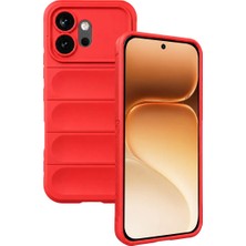 Zemira Home Newface Huawei Honor 600 Optimum Silikon - Kırmızı