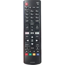 Zeyar Teknoloji AKB75095308 Lg Uyumlu Smart Tv Yedek Kumanda - Netflix / Amazon Kısayollu