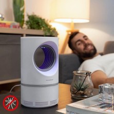Munico Oda Ev Balkon Emişli Sinek Kovucu Lamba Karadelik Sinek Arı Yakalayıcı Öldürücü Mor Lamba