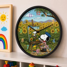 Defka Bob Köpüş Çocuk Odası Duvar Saati