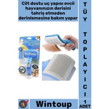 Wintoup #tüytoplayıcı Profesyonel Kedi Köpek Tüy Toplayıcı Ergonomik Pet Evcil Hayvan Tek Tuş Kolay Pratik Cilt Dostu Tarak Tüy Kesme Aleti