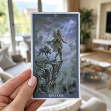 Tanem Mall Dreadveıl Tarot Kart Destesi 78 Kart Korku Temalı Gotik Tarot Kartları El Yapımı Koleksiyonluk Tasarım