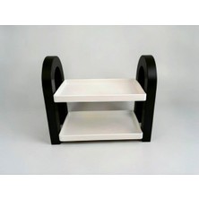 3D Tasarım Modern Tasarım Parfüm Takı Kozmetik Düzenleyici 2 Katlı Organizer