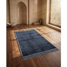 Royam Lüx Kalın Yumuşak Kaymaz Taban Peluş Seccade 70 x 110