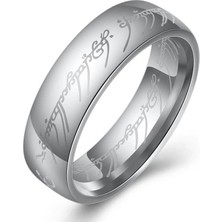 Dükkan Design Lord Of The Rings Gümüş Rengi Yüzük Kolye