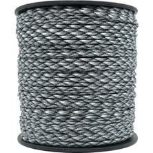 Mg Ropes Bileklik,outdoor ve Hobi Paracord Ip 4 mm No:1 Siyah Beyaz Desenli