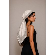 Nazzain Şal Desen Unisex Bay Bayan Fular Bandana