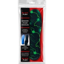 Black Flex Volt Storm Memory Foam Darbe Emici Digital Baskılı Hafızalı Erkek Iç Tabanlık