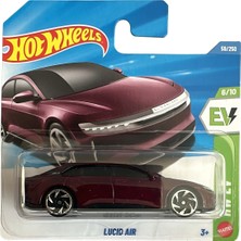 Hot Wheels Lucid Air Diecast Model Ölçekli Araç Metal Gövde ve Fütüristik Tasarım